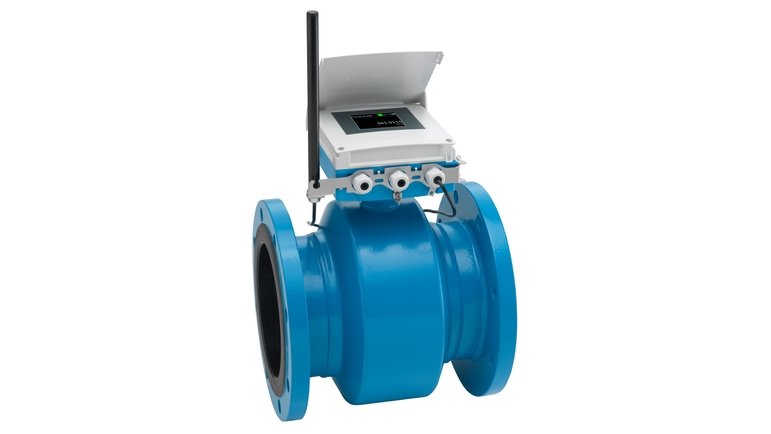 Promag W 800 – battery-powered and cloud-connected flowmeter